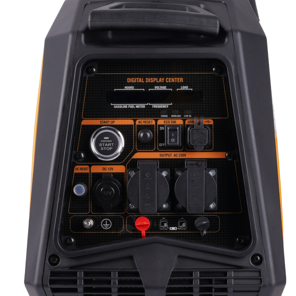 Generatore di corrente 3500 W GPL/gasolio Generatore digitale silenzioso Leggero come generatore di emergenza